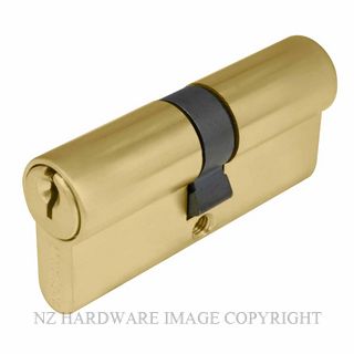 WINDSOR 1147 MSB 70MM 5 PIN EURO DOUBLE CYLINDER KEY/KEY MATT SATIN BRASS