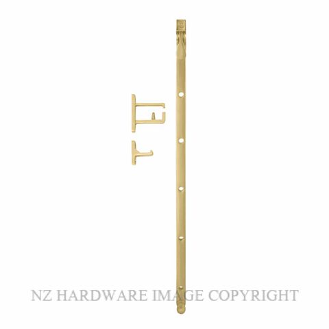 WINDSOR 5184 MSB CASEMENT STAY 350MM MATT SATIN BRASS