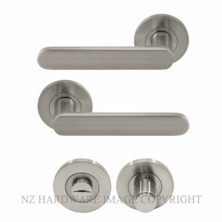 WINDSOR 8445 BN NIDO MODELLA PRIVACY SET BRUSHED NICKEL