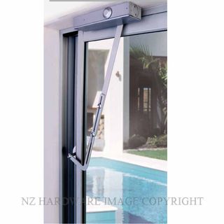 LOCKWOOD L7714SDSIL SLIDING DOOR CLOSER SILVER