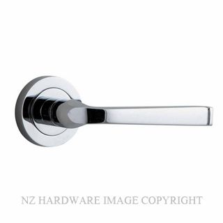 IVER 0324 ANNECY LEVER ON ROSE HANDLES CHROME PLATE