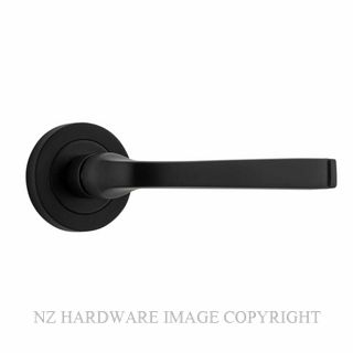 IVER 0323 ANNECY LEVER ON ROSE HANDLES MATT BLACK