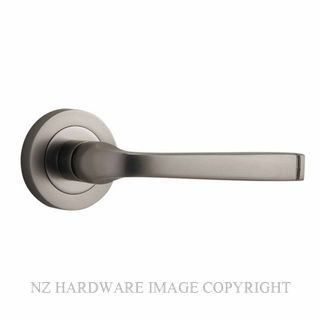 IVER 0329 ANNECY LEVER ON ROSE HANDLES SATIN NICKEL