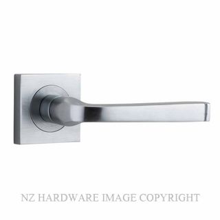 IVER 0395 ANNECY LEVER ON SQUARE ROSE HANDLES BRUSHED CHROME