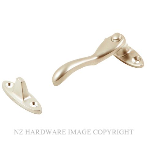 JAECO 20 WEDGE FASTENER - SOLID BRASS SATIN NICKEL