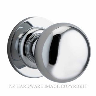 IVER 0204 CAMBRIDGE KNOB ON ROSE CHROME PLATE