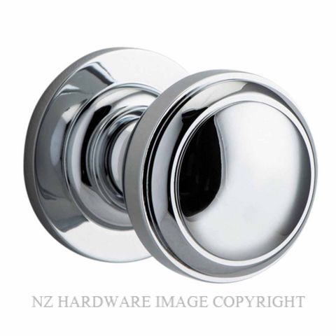 IVER 0214 PADDINGTON KNOB ON ROSE CHROME PLATE