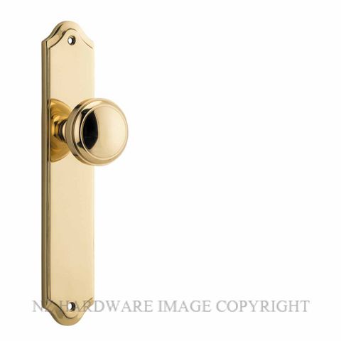 IVER 10326 PADDINGTON SHOULDERED PLATE POLISHED BRASS