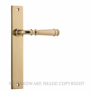 IVER 10206 VERONA RECTANGULAR HANDLES POLISHED BRASS