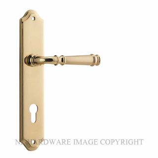 IVER 10218 VERONA SHOULDERED PLATE POLISHED BRASS