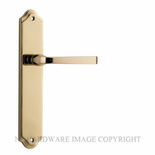 IVER 10220 ANNECY SHOULDERED PLATE LATCH POLISHED BRASS