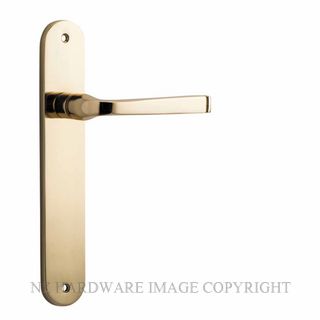 IVER 10232 ANNECY OVAL PLATE POLISHED BRASS