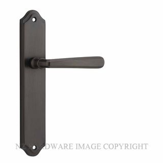 IVER 10874 COPENHAGEN LEVER ON SHOULDERED PLATE SIGNATURE BRASS