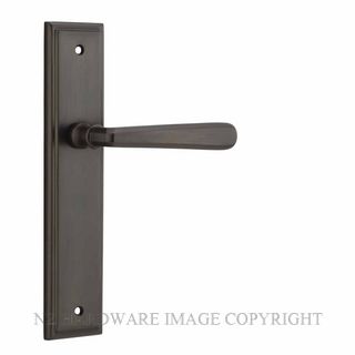 IVER 10878 COPENHAGEN LEVER ON STEPPED PLATE SIGNATURE BRASS