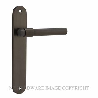 IVER 10900 HELSINKI LEVER ON OVAL PLATE SIGNATURE BRASS