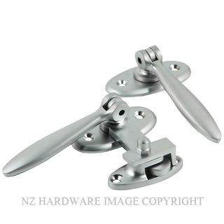 JAECO 26 SC FRENCH DOOR FASTENER SATIN CHROME