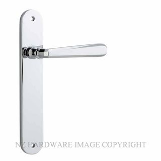 IVER 11876 COPENHAGEN LEVER ON OVAL PLATE CHROME PLATE