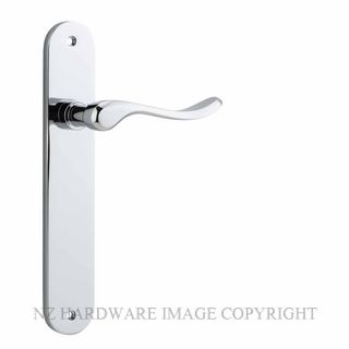 IVER 11924 STIRLING LEVER ON OVAL PLATE CHROME PLATE
