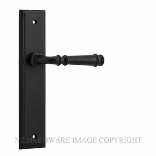 IVER 12742 VERONA STEPPED PLATE LATCH MATT BLACK