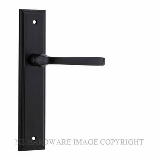 IVER 12744 ANNECY STEPPED PLATE LATCH MATT BLACK