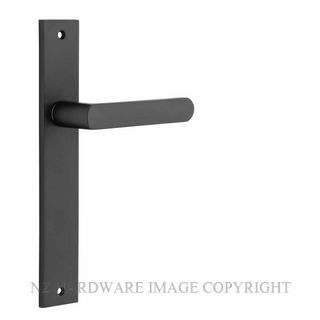 IVER 12860 OSAKA LEVER ON RECTANGULAR  PLATE MATT BLACK