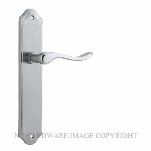 IVER 12422 STIRLING LEVER ON SHOULDERED PLATE BRUSHED CHROME