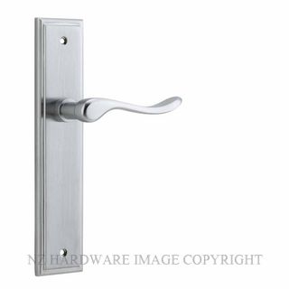 IVER 12426 STIRLING LEVER ON STEPPED PLATE BRUSHED CHROME
