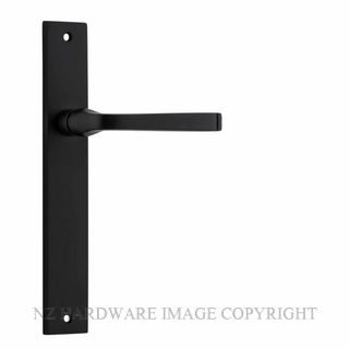 IVER 12708 ANNECY RECTANGULAR PLATE LATCH MATT BLACK