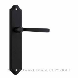 IVER 12720 ANNECY SHOULDERED PLATE LATCH MATT BLACK