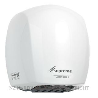 SUPREME WD136588 AIRFORCE HIGH SPEED HAND DRYER WHITE