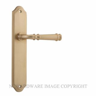 IVER 13218 VERONA SHOULDERED PLATE BRUSHED BRASS