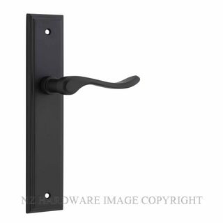 IVER 12926 STIRLING LEVER ON STEPPED PLATE MATT BLACK