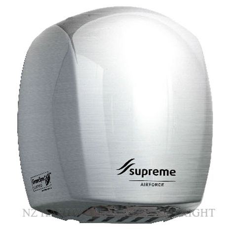 SUPREME WD136589 AIRFORCE HIGH SPEED HAND DRYER CHROME