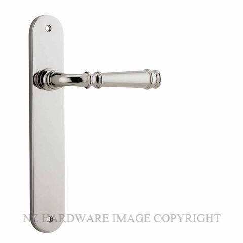 IVER 14230 VERONA OVAL PLATE POLISHED NICKEL