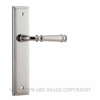 IVER 14242 VERONA STEPPED PLATE LATCH POLISHED NICKEL