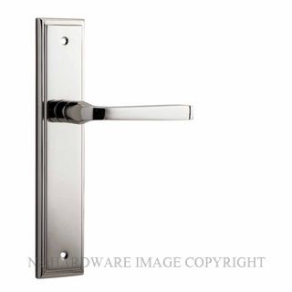 IVER 14244 ANNECY STEPPED PLATE LATCH POLISHED NICKEL