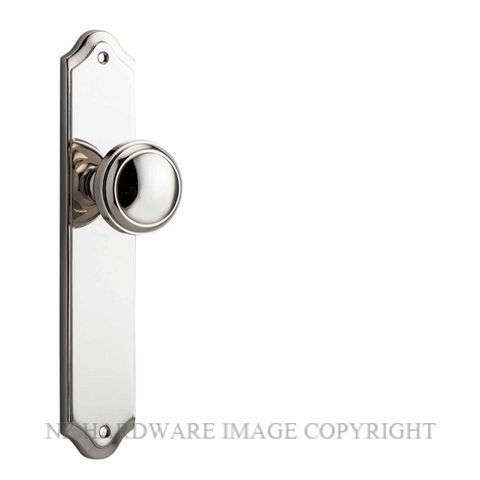 IVER 14326 PADDINGTON SHOULDERED PLATE POLISHED NICKEL