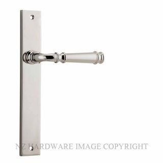 IVER 14206 VERONA RECTANGULAR HANDLES POLISHED NICKEL