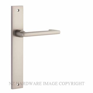 IVER 14848 BALTIMORE RETURN RECTANGULAR PLATE SATIN NICKEL