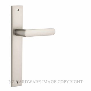 IVER 14860 OSAKA LEVER ON RECTANGULAR  PLATE SATIN NICKEL