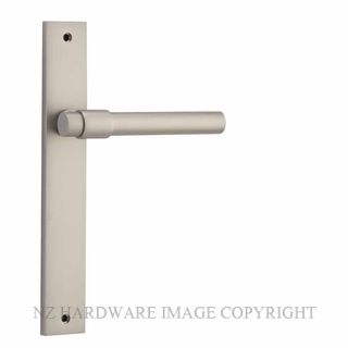 IVER 14896 HELSINKI LEVER ON RECTANGULAR  PLATE SATIN NICKEL