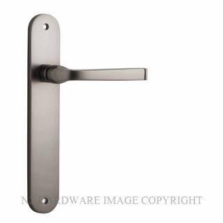 IVER 14732 ANNECY OVAL PLATE LATCH SATIN NICKEL