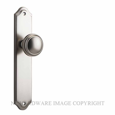 IVER 14826 PADDINGTON SHOULDERED PLATE SATIN NICKEL