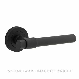 IVER 20623 HELSINKI LEVER ON ROUND ROSE MATT BLACK