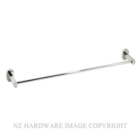 JAECO LUCA 600MM TOWEL RAIL POLISHED STAINLESS STEEL