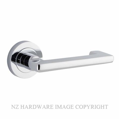 IVER 20784 BALTIMORE RETURN ROUND ROSE HANDLES CHROME PLATE