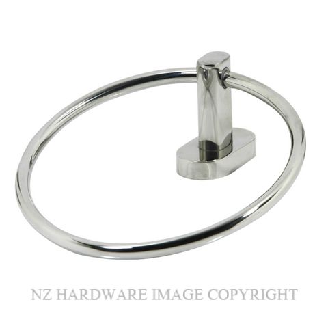 JAECO LUCA TOWEL RING POLISHED STAINLESS STEEL