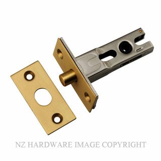 IVER 20558 PRIVACY BOLT 45MM BRUSHED BRASS