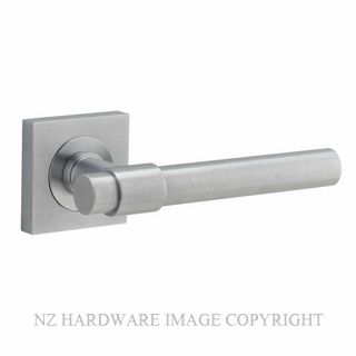 IVER 21205 HELSINKI LEVER ON SQUARE ROSE BRUSHED CHROME