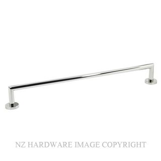 JAECO LISCIO TOWEL RAIL 600MM POLISHED STAINLESS STEEL